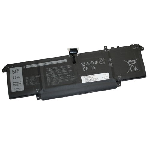 BTI 72Wh 4 cell CDTT2 compatible battery for DELL PRECISION 5480 PRECISION 5470