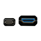 Tripp Lite U444F3-20M-H4K6 High-Speed USB-C to HDMI Fiber Active Optical Cable (AOC) - UHD 4K 60 Hz, HDR, CL3 Rated, Black, 20 m (65 ft.)