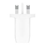 Belkin WCB010MYWH mobile device charger Universal White AC Fast charging Indoor