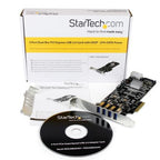 StarTech.com 4-Port PCI Express USB 3.0 Card - 5Gbps