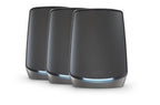 NETGEAR Orbi 860 AX6000 WiFi System black edition Tri-band (2.4 GHz / 5 GHz / 5 GHz) Wi-Fi 6 (802.11ax) 4 Internal
