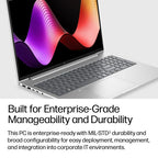 HP EliteBook 6 G2i 16 AI PC Intel Core 5 330 Laptop 40.6 cm (16") WUXGA 16 GB DDR5-SDRAM 512 GB SSD Wi-Fi 7 (802.11be) Windows 11 Pro Silver