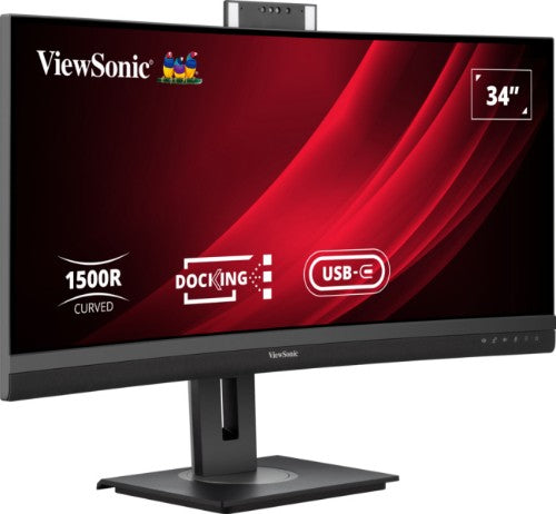 Viewsonic VG3457CV LED display 86.4 cm (34") 3440 x 1440 pixels UltraWide Quad HD Black