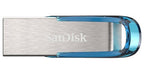 SanDisk Ultra Flair USB flash drive 32 GB USB Type-A 3.2 Gen 1 (3.1 Gen 1) Blue, Silver
