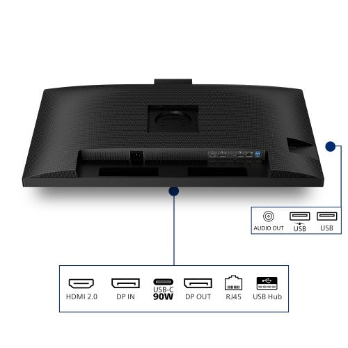 Philips 3000 series 32B2U3601H/00 computer monitor 80 cm (31.5") 2560 x 1440 pixels Quad HD LCD Black