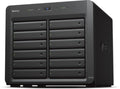 Synology DX1222 storage drive enclosure HDD/SSD enclosure Black 2.5/3.5"