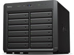 Synology DX1222 storage drive enclosure HDD/SSD enclosure Black 2.5/3.5"