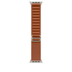 Apple MFTC4ZM/A smart wearable accessory Band Brown Titanium, Polyester, Spandex