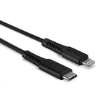 Lindy 2m Reinforced USB Type C to Lightning Charge and Sync Cable