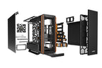 be quiet! Silent Base 801 Midi Tower Black, Orange