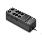 APC Back-UPS, 500VA/300W Floor/Wall Mount, 230V, 8x French/Belgian outlets, USB Type A Port, User Replaceable Battery