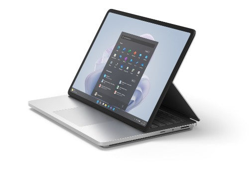 Microsoft Surface Laptop Studio 2 Intel® Core™ i7 i7-13800H Hybrid (2-in-1) 36.6 cm (14.4") Touchscreen 64 GB LPDDR5x-SDRAM 2 TB SSD NVIDIA RTX 2000 Ada Wi-Fi 6E (802.11ax) Windows 11 Pro Platinum