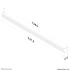 Neomounts FPMA-WTB100 Toolbar wall rail 10-24"