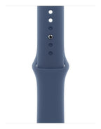 Apple MXLF3ZM/A smart wearable accessory Band Blue Fluoroelastomer