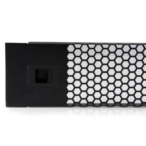 StarTech.com 2U Hinged & Vented Blank Rack Panel