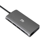 Adesso AUH-4030 notebook dock/port replicator USB 3.2 Gen 1 (3.1 Gen 1) Type-C Grey