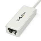 StarTech.com USB 3.0 to Gigabit Ethernet Network Adapter, 10/100/1000 Mbps, USB to RJ45, USB 3.0 to LAN Adapter, USB 3.0 Ethernet Adapter (GbE), TAA Compliant