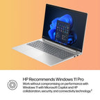HP ProBook 4 G1i AI Wolf Pro Security Edition Intel Core Ultra 7 255H Laptop 40.6 cm (16") WUXGA 24 GB DDR5-SDRAM 512 GB SSD Wi-Fi 7 (802.11be) Windows 11 Pro AI PC Silver