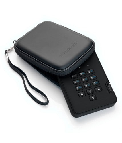 iStorage diskAshur² SSD 512GB Black | Secure Portable Solid State Drive |AES-XTS 256-bit Hardware Encryption | PIN protected | OS & Platform Independent | TAA Compliant |Brute force hack defence | Dust/Water Resistant