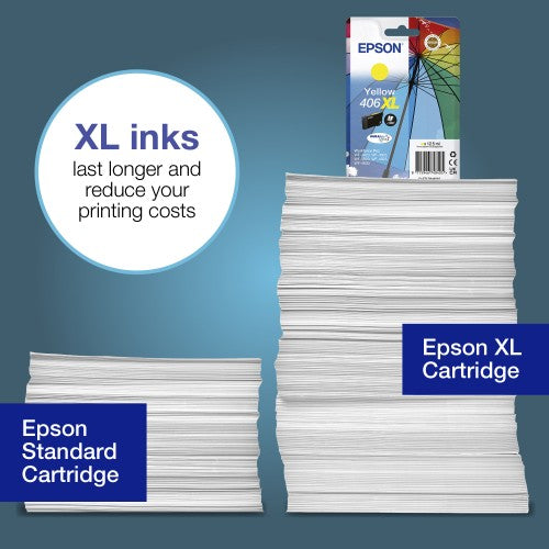Epson C13T17G44010/406 Ink cartridge yellow 6ml for Epson  WF-3920