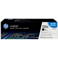 HP CB540AD/125A Toner cartridge black twin pack, 2x2.2K pages/5% Pack=2 for HP CLJ CP 1210