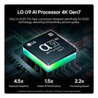 LG QNED QNED99 75QNED99T9B 190.5 cm (75") 8K Ultra HD Smart TV Wi-Fi Black