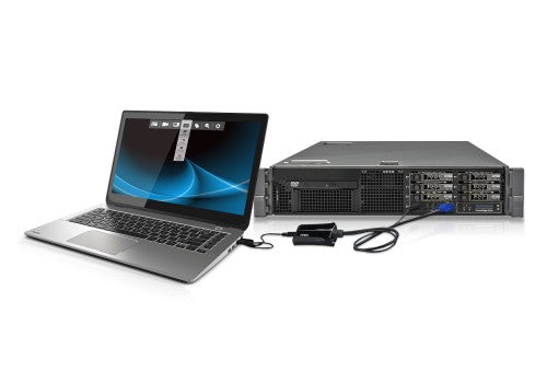 ATEN CV211CP KVM switch Black