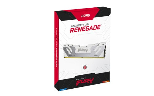Kingston Technology FURY 48GB 8800MT/s DDR5 CL42 CUDIMM (Kit of 2) Renegade White