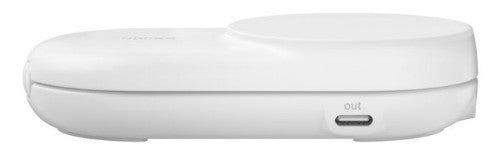 Belkin WIZ039MYWH mobile device charger Headphones, Smartphone White USB Wireless charging Fast charging Indoor