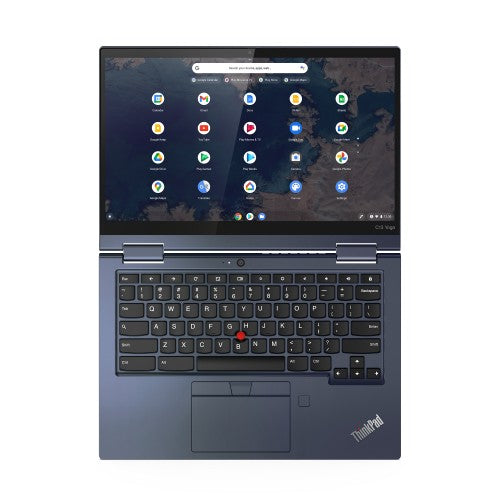 Lenovo ThinkPad C13 Yoga Gen 1 Chromebook AMD Athlon Gold 3150C 33.8 cm (13.3") Touchscreen Full HD 4 GB DDR4-SDRAM 64 GB eMMC Wi-Fi 6 (802.11ax) ChromeOS English Blue