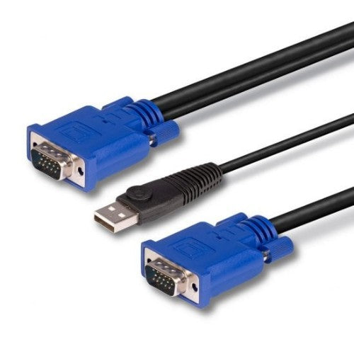 Lindy 3m Combined KVM and USB Cable