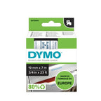 Dymo 45804/S0720840 DirectLabel-etikettes blue on white 19mm x 7m for Dymo D1 6-19mm/24mm/400 Duo