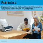 HP ScanJet Enterprise Flow 9000 s1 ADF + Sheet-fed scanner 600 x 600 DPI A3 Blue, White