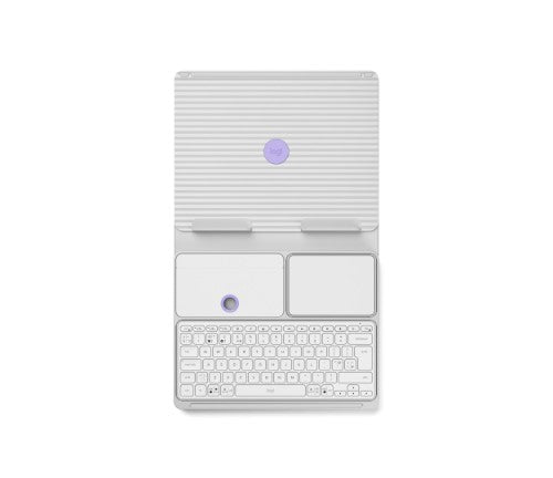 Logitech 920-011241 mobile device keyboard QWERTY UK English Bluetooth Grey, Violet, White