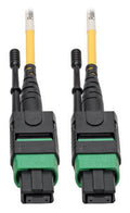 Eaton N390-01M-12-AP InfiniBand/fibre optic cable 1 m MPO/MTP OFNP Black, Green, Yellow