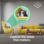 Arlo Essential 3 2K Indoor Security Camera 2-cam