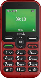 Doro Leva E10 6.1 cm (2.4") 118.9 g Red Senior phone