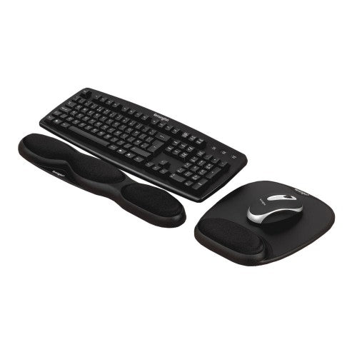 Kensington Comfort Gel Keyboard Wrist Rest — Black