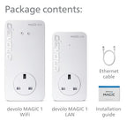 Devolo Magic 1 WiFi 1200 Mbit/s Ethernet LAN Wi-Fi White 2 pc(s)