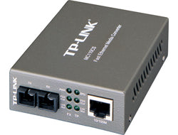 TP-Link MC110CS network media converter 100 Mbit/s 1310 nm Single-mode Black