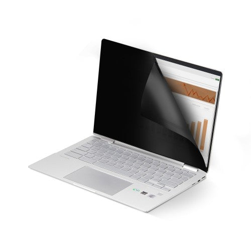 StarTech.com 14-inch 16:10 Flip-Over Privacy Screen with Touch, Anti-Glare Privacy Filter, Laptop Monitor Screen Protector with 51% Blue Light Reduction