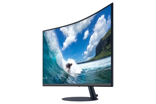 Samsung C24T550FDU computer monitor 59.9 cm (23.6") 1920 x 1080 pixels Full HD LED Grey