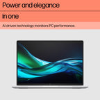HP EliteBook G11 Intel Core Ultra 7 155H Laptop 35.6 cm (14") WUXGA 32 GB LPDDR5x-SDRAM 512 GB SSD Wi-Fi 6E (802.11ax) Windows 11 Pro AI PC Silver