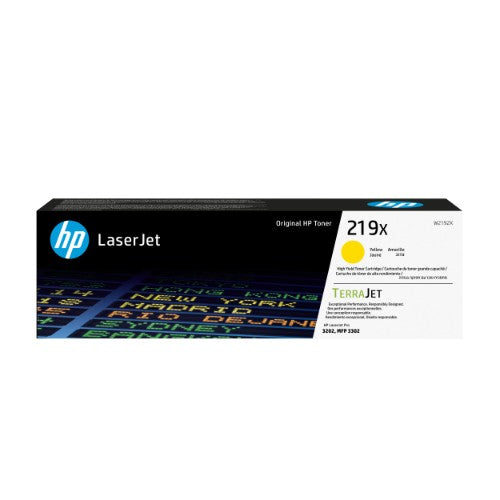 HP W2192X/219X Toner cartridge yellow high-capacity, 2.5K pages ISO/IEC 19798 for HP CLJ Pro 3202/e