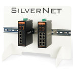 SilverNet SIL 73208P network switch Unmanaged L2 Gigabit Ethernet (10/100/1000) Power over Ethernet (PoE) Black