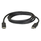 ATEN 2L-7D02DP DisplayPort cable 2 m Black