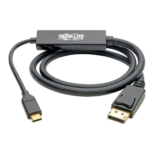 Tripp Lite U444-003-DP USB-C to DisplayPort Active Adapter Cable (M/M), 4K 60 Hz, 3 ft. (0.9 m)