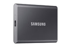 Samsung Portable SSD T7 2 TB USB Type-C 3.2 Gen 2 (3.1 Gen 2) Grey