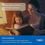 TP-Link Tapo Smart Light Bulb, Multicolor,Matter