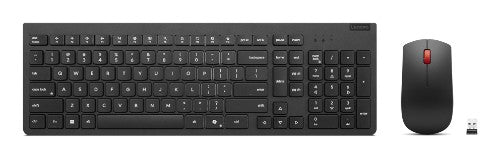 Lenovo 4X31R64484 keyboard Mouse included Office RF Wireless Spanish Black